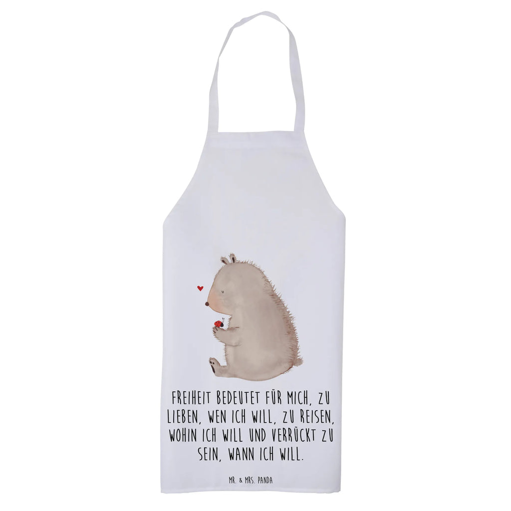 Apron bear ladybug cooking apron, baking apron, apron, baking, kitchen apron, grill apron, Cooking, bear, teddy, teddy bear, cuddly toy, freedom, ladybird, love, motivation, life is beautiful