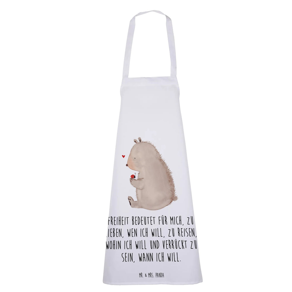 Apron bear ladybug cooking apron, baking apron, apron, baking, kitchen apron, grill apron, Cooking, bear, teddy, teddy bear, cuddly toy, freedom, ladybird, love, motivation, life is beautiful