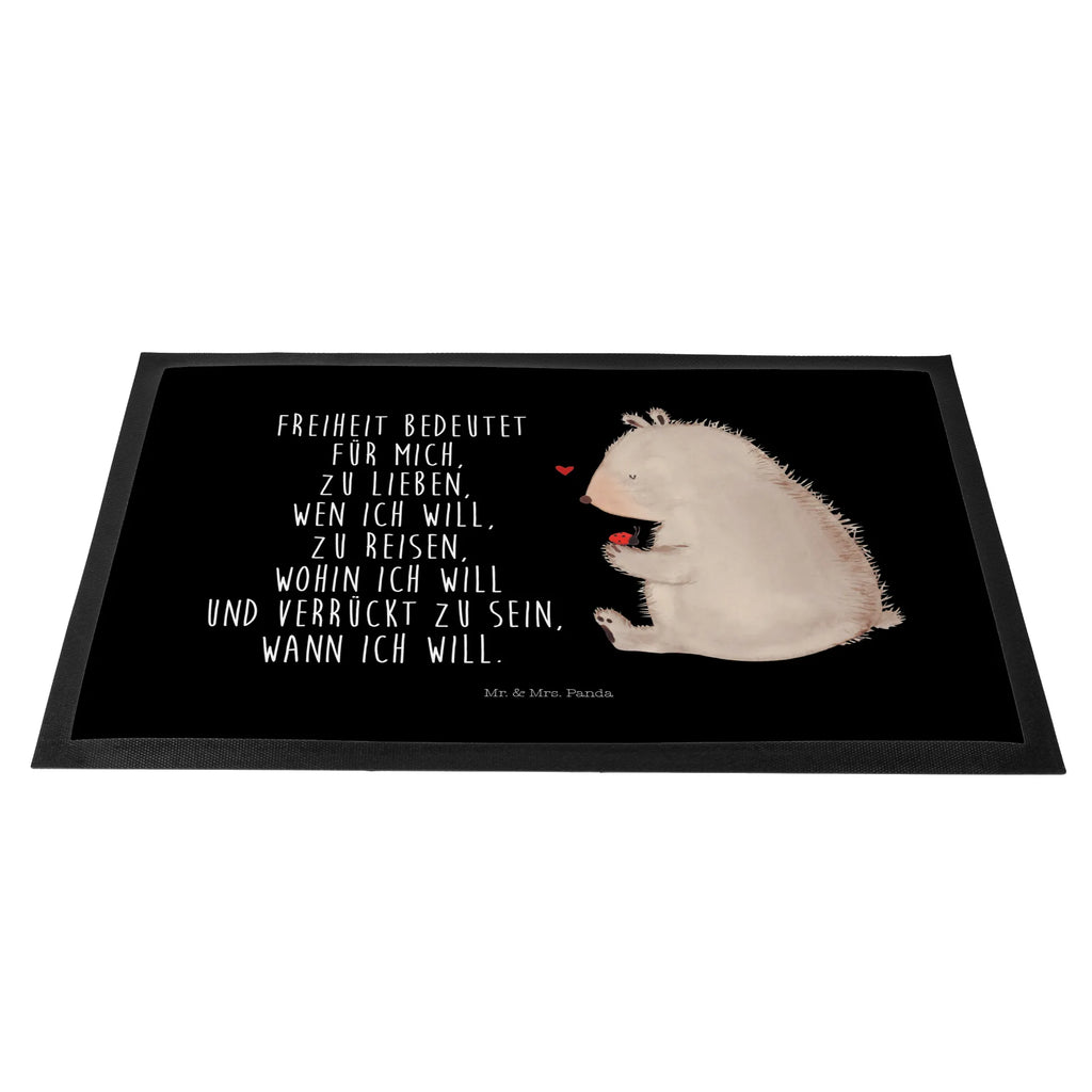 Doormat bear ladybug Schuhabstreifer, Abtretmatte, Fußmatten, fußmatte, abstreifer, Schmutzmatte, Schmutzfänger, außenmatte, Eingangsmatte, hausmatte, Sauberlaufmatte, Abtreter, flurmatte, Schmutzfangmatte, matte haustür, schmutzfangmatten, Fußabstreifer, Eingangsteppich, sauberlaufmatten, Türmatte, Haustürmatte, türmatten, Fussmatte, Schmutzfangteppich, Türvorleger, Fußabtreter, Teddybär, Teddy, Bär, Das Leben Ist schön, Marienkäfer, Liebe, Freiheit, Motivation
