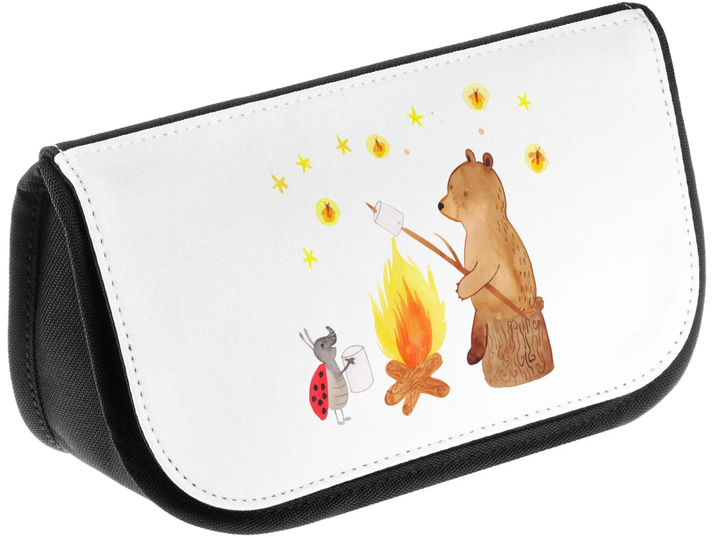 Cosmetics bag Bear & Ladybird campfire Cosmetic bag, Toilet bag, Sludge bag, Cosmetics, Mudflap case, Wallet, Bag, Make-up bag, bear, teddy, teddy bear, cuddly toy, Campfire