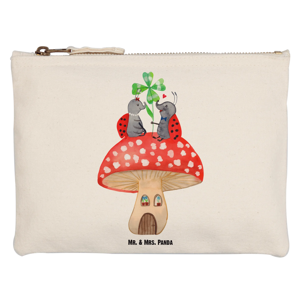 Make-up bag ladybug toadstool aufbewahrungsbeutel, utensilientasche, toiletry bag, aufbewahrungstasche, Kulturtasche, Stiftemäppchen, Kulturbeutel, Federmappe, Schminktasche, beauty case, pinsel tasche, Kosmetikbeutel, Waschbeutel, Schminktäschchen, Schminkbeutel, pencil case, Schlampermäppchen, Waschtasche, kosmetiktäschchen, Kosmetiktasche, Mäppchen, Etui, beauty tasche, Tiermotive, Tiere, Lustige Sprüche, Gute Laune, Haus, Wohnung, Fliegenpilz, Marienkäfer, Zuhause, Fleigenpilzhaus