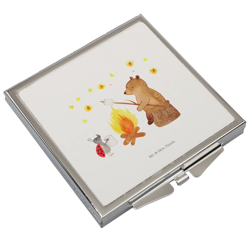 Handtaschenspiegel quadratisch Bär & Marienkäfer Lagerfeuer Kompaktspiegel, Schminkspiegel Kompakt, Kosmetikspiegel Klein, Spiegel Für Make-Up Tasche, Handspiegel Mit Hülle, Taschen-Kosmetikspiegel, Handspiegel Für Damen, Spiegel Für Schminktasche, Spiegel Für Unterwegs, Deko Handspiegel, Schminkspiegel To Go, Design Taschenspiegel, Klappbarer Handspiegel, Vintage Kompaktspiegel, Tragbarer Spiegel, Klappbarer Taschenspiegel, Taschenspiegel, Mini Spiegel, Runder Taschenspiegel, Spiegel Für Handtasche, Handtaschenspiegel, Reise Spiegel, Handspiegel Zum Mitnehmen, Handspiegel Geschenkidee, Quadratischer Handspiegel, Silber, Klappspiegel, Teddy, Bär, Teddybär, Lagerfeuer