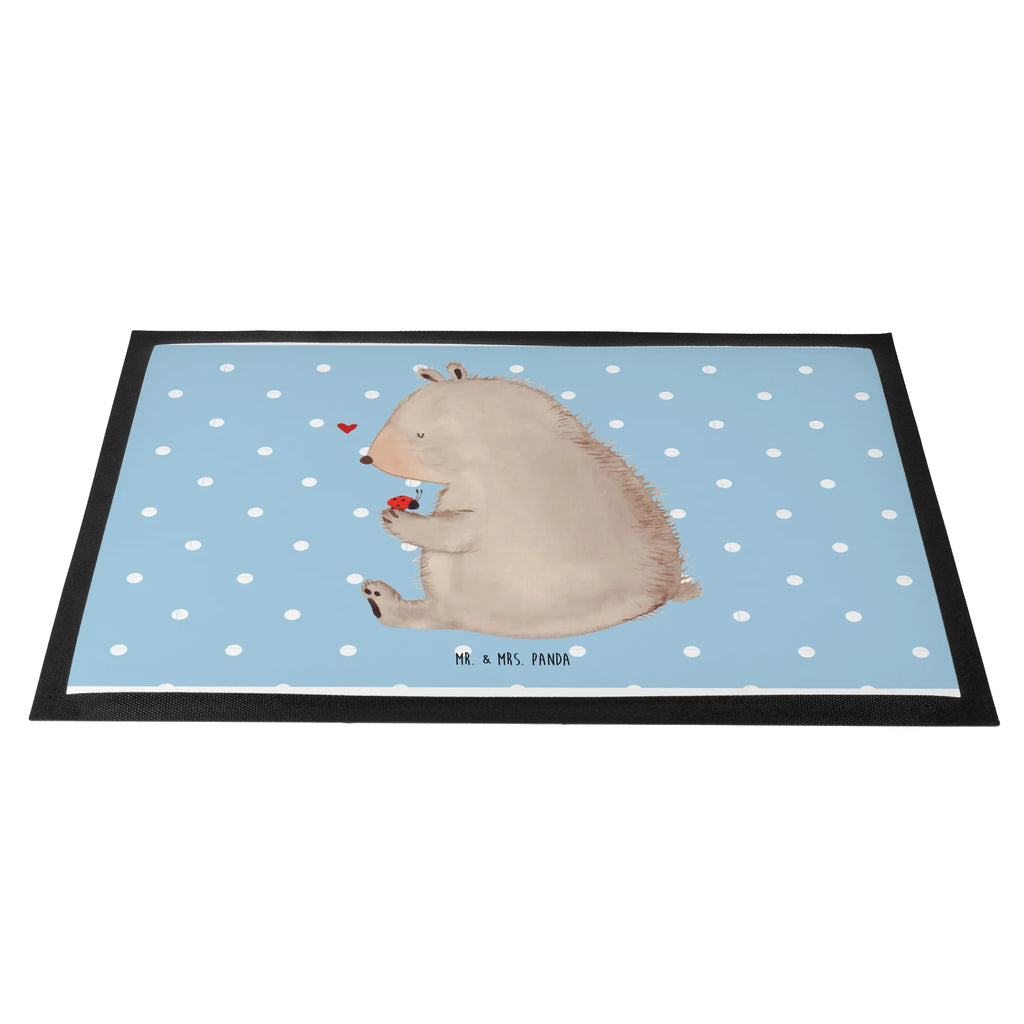 Doormat bear ladybug Schuhabstreifer, Abtretmatte, Fußmatten, fußmatte, abstreifer, Schmutzmatte, Schmutzfänger, außenmatte, Eingangsmatte, hausmatte, Sauberlaufmatte, Abtreter, flurmatte, Schmutzfangmatte, matte haustür, schmutzfangmatten, Fußabstreifer, Eingangsteppich, sauberlaufmatten, Türmatte, Haustürmatte, türmatten, Fussmatte, Schmutzfangteppich, Türvorleger, Fußabtreter, Teddybär, Teddy, Bär, Das Leben Ist schön, Marienkäfer, Liebe, Freiheit, Motivation