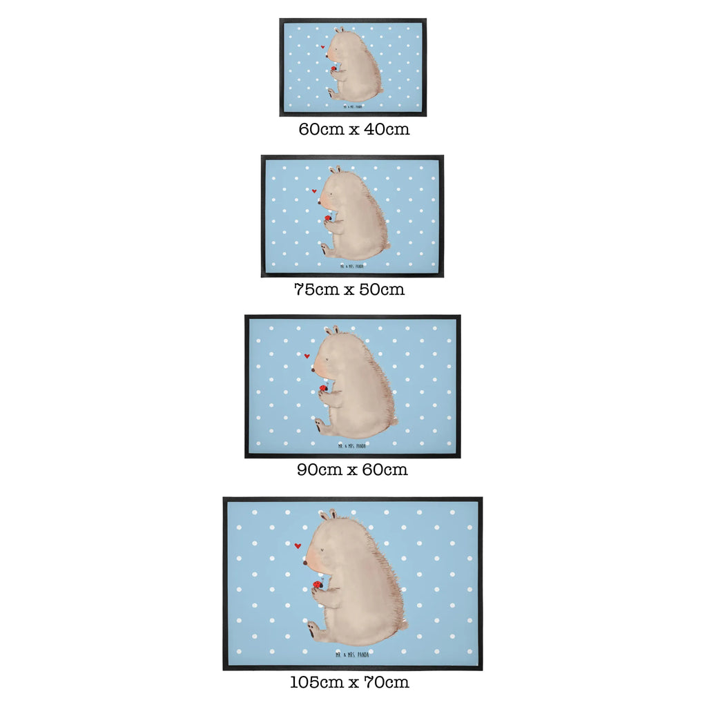 Doormat bear ladybug Schuhabstreifer, Abtretmatte, Fußmatten, fußmatte, abstreifer, Schmutzmatte, Schmutzfänger, außenmatte, Eingangsmatte, hausmatte, Sauberlaufmatte, Abtreter, flurmatte, Schmutzfangmatte, matte haustür, schmutzfangmatten, Fußabstreifer, Eingangsteppich, sauberlaufmatten, Türmatte, Haustürmatte, türmatten, Fussmatte, Schmutzfangteppich, Türvorleger, Fußabtreter, Teddybär, Teddy, Bär, Das Leben Ist schön, Marienkäfer, Liebe, Freiheit, Motivation