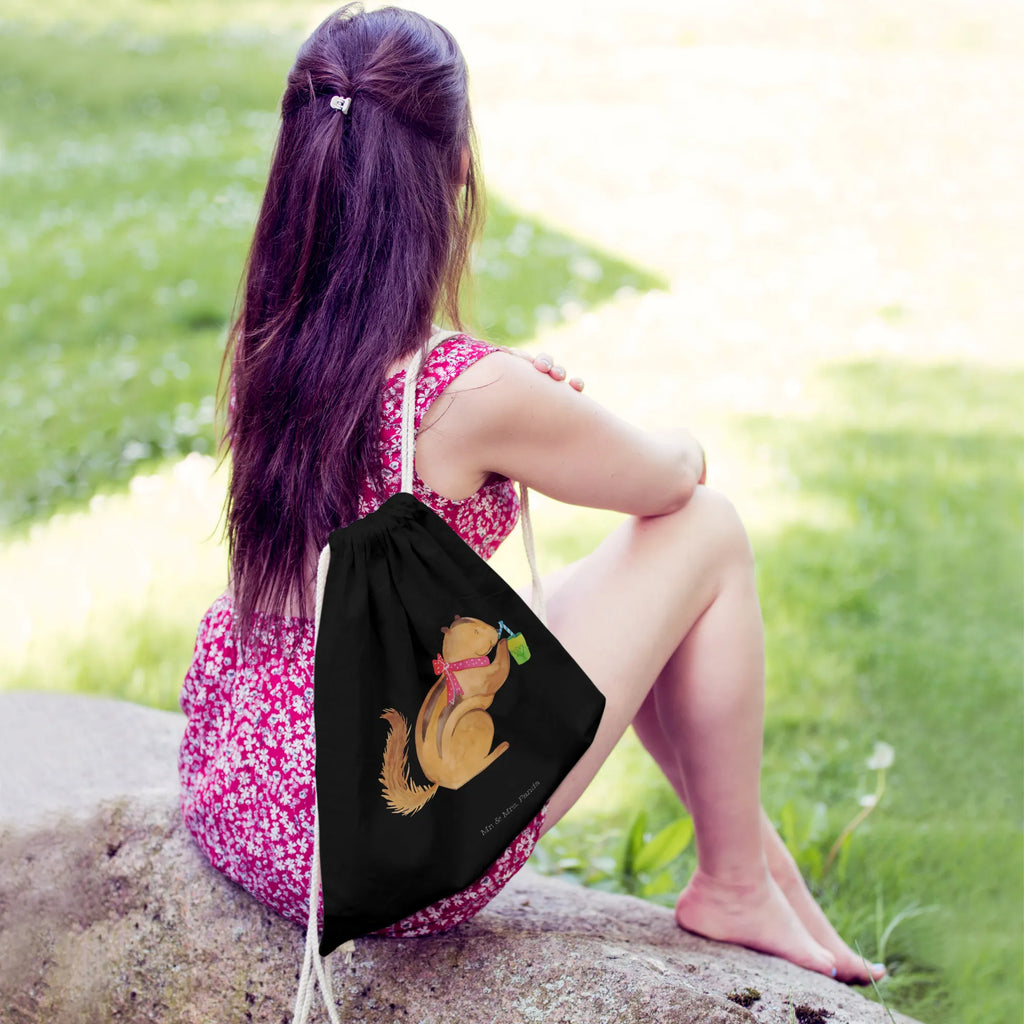 Drawstring bag Squirrel smoothies bag, carrier bag, gym bag, jute bag, hipster, sports bag, small animals, cute, funny, cute animal motives, hand drawn, small world, funny sayings, good mood, happy, gifts, gift ideas, special gifts, animal lover, card, squirrels, diet, chipmunks, Green smoothies, weight loss