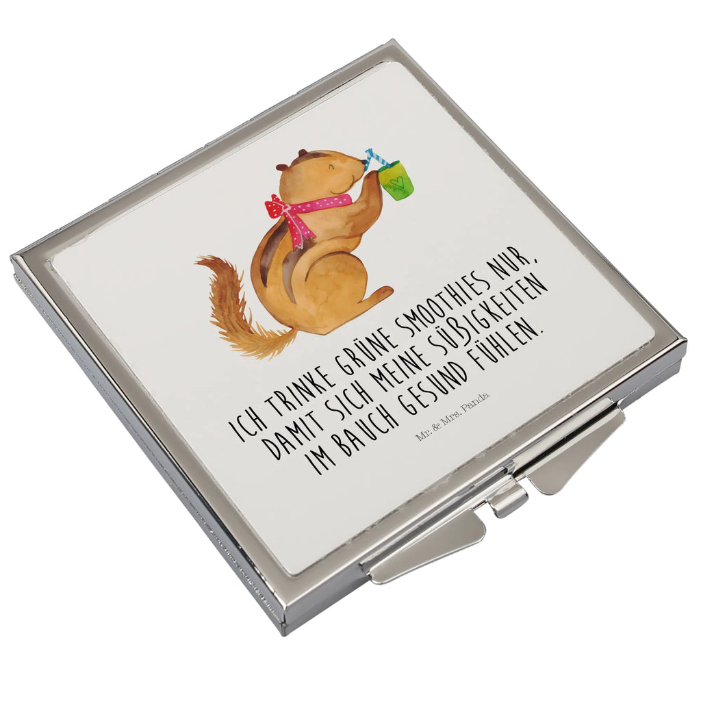 Kwadratowe lusterko do torebki wiewiórka Smoothie Reise Spiegel, Spiegel Für Make-Up Tasche, Schminkspiegel Kompakt, Spiegel Für Handtasche, Runder Taschenspiegel, Schminkspiegel To Go, Klappbarer Taschenspiegel, Vintage Kompaktspiegel, Handspiegel Mit Hülle, Kompaktspiegel, Handspiegel Geschenkidee, Spiegel Für Unterwegs, Design Taschenspiegel, Handtaschenspiegel, Klappspiegel, Kosmetikspiegel Klein, Mini Spiegel, Klappbarer Handspiegel, Handspiegel Zum Mitnehmen, Handspiegel Für Damen, Taschen-Kosmetikspiegel, Spiegel Für Schminktasche, Silber, Deko Handspiegel, Tragbarer Spiegel, Taschenspiegel, Quadratischer Handspiegel, Lustige Sprüche, Gute Laune, Tiermotive, Tiere, Eichhörnchen, Abnehmen, Green Smoothies, Streifenhörnchen, Diät