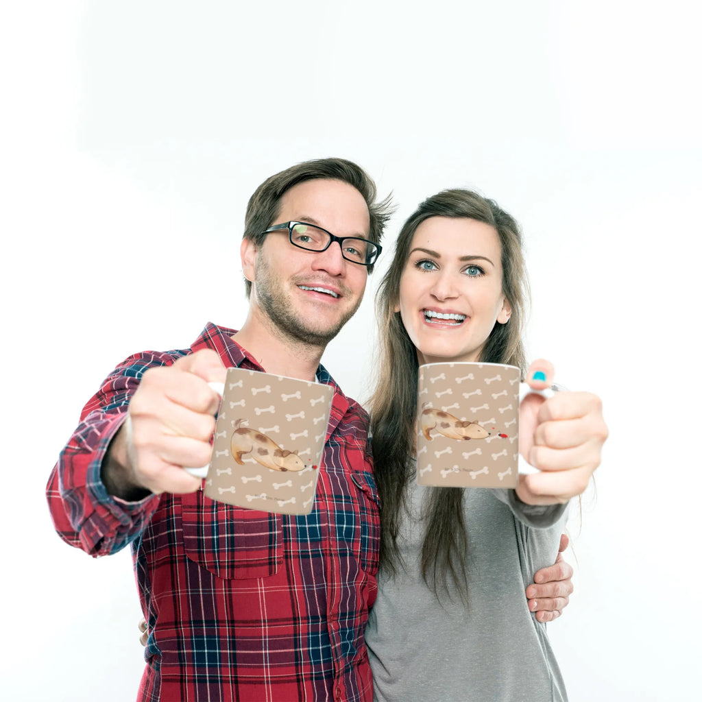 Tasse Hund Marienkäfer Kaffeetasse, Keramiktasse, Tasse, Teetasse, Tasse mit Zitaten, Tasse mit Motiven, Porzellantasse, Bürotasse, Geschenktasse, Hund, Hundemotiv, Haustier, Hunderasse, Tierliebhaber, Hundebesitzer, Sprüche, Hunde, Mischlinghund, Hundespruch, Marienkäfer, Mischling