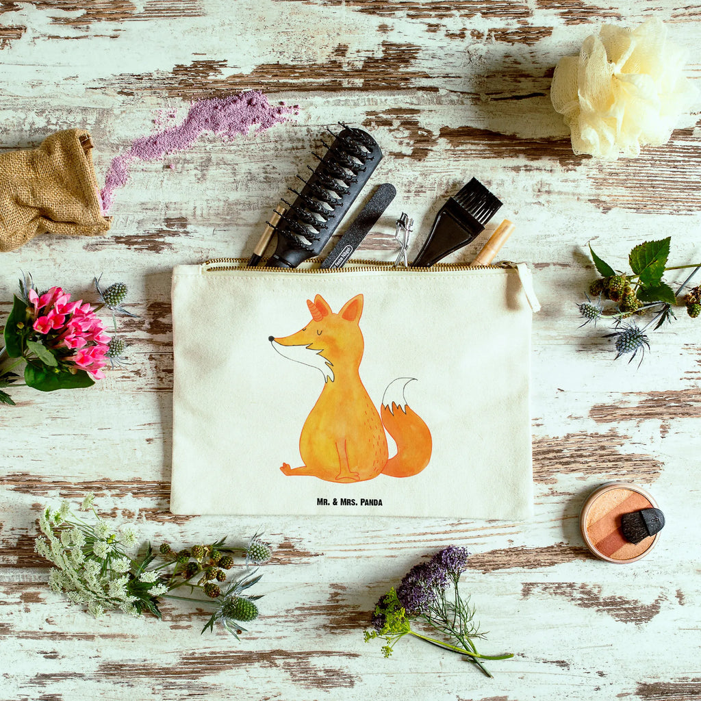 Make-up bag unicorn Fox unicorn, unicorns, fox, foxycorn, foxes, fox horns