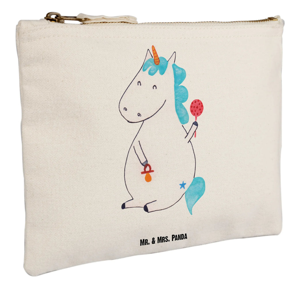 Schminktasche Einhorn Baby kosmetiktäschchen, Kulturtasche, Waschbeutel, Etui, pencil case, Schminkbeutel, Waschtasche, beauty case, aufbewahrungsbeutel, Schminktasche, beauty tasche, Stiftemäppchen, Kulturbeutel, utensilientasche, toiletry bag, Mäppchen, Schlampermäppchen, aufbewahrungstasche, pinsel tasche, Kosmetiktasche, Kosmetikbeutel, Federmappe, Schminktäschchen, Einhörner, Unicorn, Einhorn, Einhorn Deko, Babyglück, Geburtstag, Nachwuchs, Schnuller, Kind, Baby, Geburt, Mutter, Erstes Kind, Eltern, Party