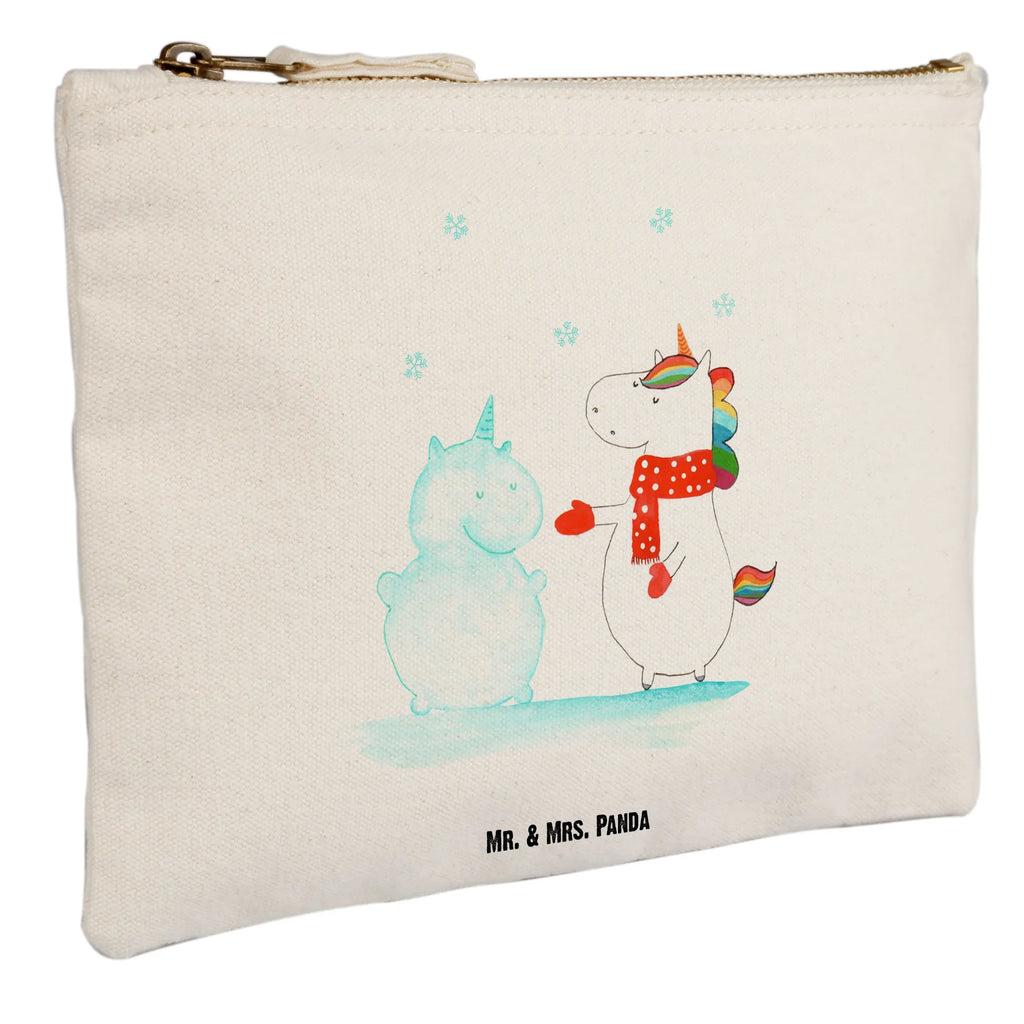 Make-up bag unicorn snowman Stiftemäppchen, Schminkbeutel, Schminktäschchen, kosmetiktäschchen, Federmappe, Waschbeutel, aufbewahrungstasche, aufbewahrungsbeutel, Mäppchen, beauty case, Kosmetiktasche, Kosmetikbeutel, Schlampermäppchen, pencil case, beauty tasche, Kulturtasche, Schminktasche, Waschtasche, toiletry bag, utensilientasche, pinsel tasche, Etui, Kulturbeutel, Einhörner, Unicorn, Einhorn, Einhorn Deko, Schneemann, X-Mas, Mütze, Winter, kalt, Handschuhe, Kuchen, Schnee, Weihnachten