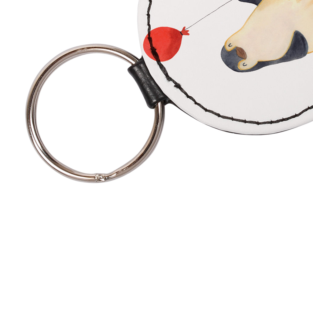 Rund Schlüsselanhänger Pinguin Luftballon mini schlüsselanhänger, schlüsselbund anhänger, Taschenanhänger, Schlüsselaccessoire, Schlüsselanhänger, Pinguin, Glück, Tagträume, Geschenk Freundin, Neustart, Neues Leben, Pinguine, Motivation, Liebe, Geschenkidee, Lebenslust, Beste Freundin, Luftballon