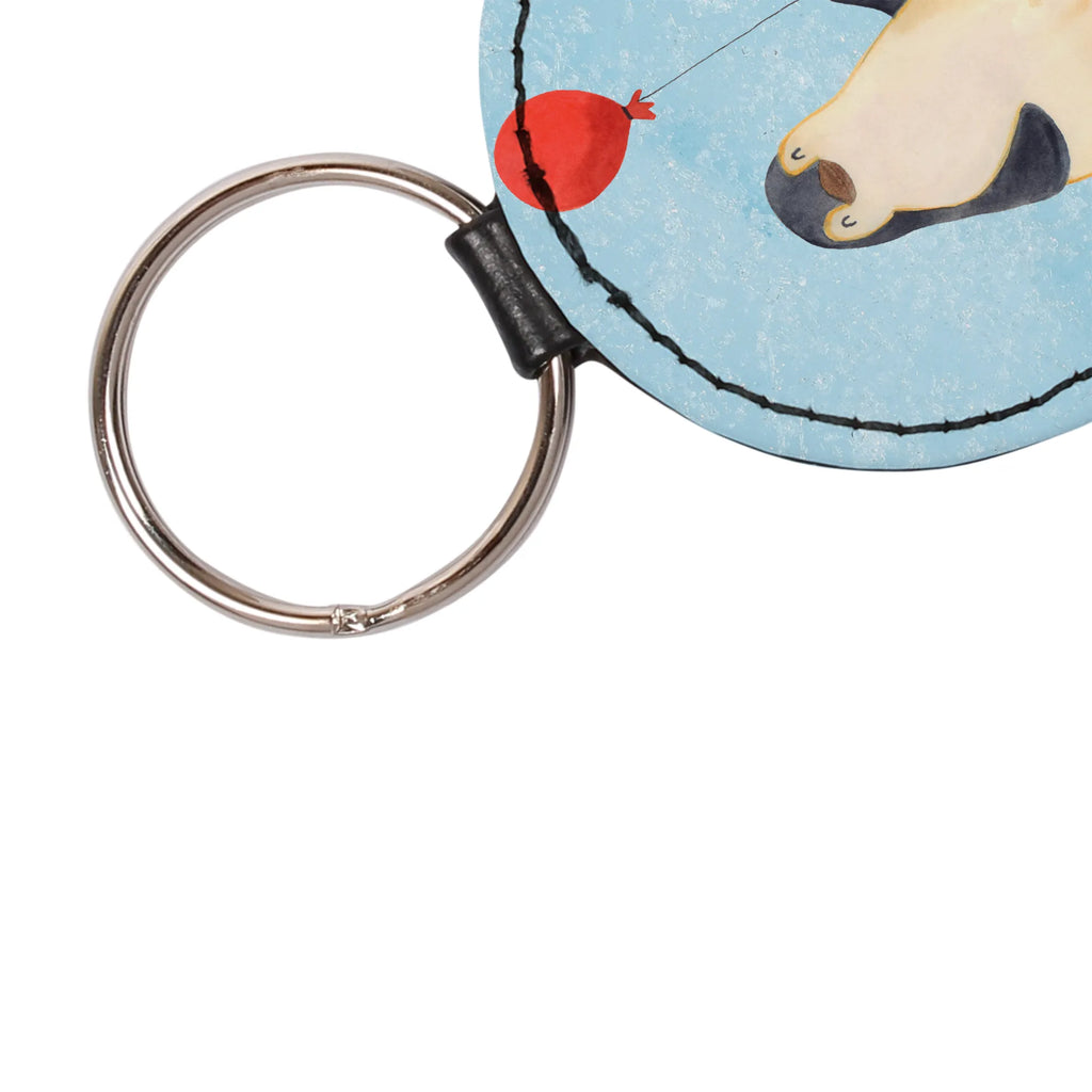 Rund Schlüsselanhänger Pinguin Luftballon mini schlüsselanhänger, schlüsselbund anhänger, Taschenanhänger, Schlüsselaccessoire, Schlüsselanhänger, Pinguin, Glück, Tagträume, Geschenk Freundin, Neustart, Neues Leben, Pinguine, Motivation, Liebe, Geschenkidee, Lebenslust, Beste Freundin, Luftballon