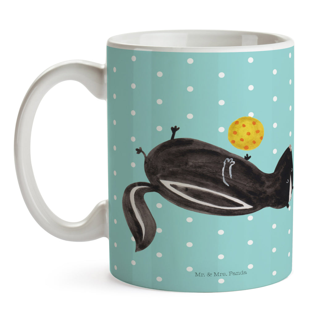 Mug skunk ball kaffeebecher bedruckt, Kakaotasse, statement tasse, Bürotasse, Keramiktasse, Kaffeebecher, Becher, Kaffeetasse, Pott, Teepott, Teebecher, Keramikbecher, Trinktasse, kaffeetasse keramik, tasse für büro, tasse für kaffee, Tasse, kaffeetasse bedruckt, heißgetränkebecher, kaffeebecher keramik, Kaffeepott, Mug, Tasse mit Motiv, Frühstücksbecher, hochwertige tasse, Frühstückstasse, Henkeltasse, Bedruckte Tasse, Trinkbecher, Henkelbecher, Designtasse, Coffee Mug, Sprüchetasse, schöne tasse, milchkaffeetasse, Teetasse, Geschenktasse, Bürobecher, Dekotasse, Motivtasse, design tasse, Tasse mit Spruch, haferl, Stinktier, Skunk, Stinker, Wildtier, Stinki, Verspielt, Raubtier, Weisheit