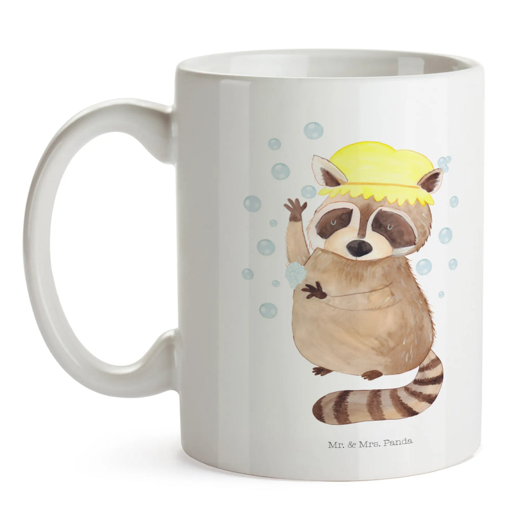 Tasse Waschbär Teebecher, Kaffeepott, Bürobecher, Tasse, Coffee Mug, Tasse mit Spruch, kaffeebecher keramik, kaffeetasse keramik, schöne tasse, tasse für kaffee, Trinktasse, Bürotasse, statement tasse, heißgetränkebecher, Tasse mit Motiv, Motivtasse, Bedruckte Tasse, Sprüchetasse, Frühstückstasse, Geschenktasse, Dekotasse, Designtasse, Keramiktasse, haferl, Mug, Henkelbecher, Henkeltasse, hochwertige tasse, kaffeebecher bedruckt, tasse für büro, Kaffeebecher, kaffeetasse bedruckt, Keramikbecher, Frühstücksbecher, design tasse, Kaffeetasse, milchkaffeetasse, Teetasse, Trinkbecher, Teepott, Becher, Kakaotasse, Pott, Gute Laune, Tiere, Lustige Sprüche, Tiermotive, Tagträumen, Fröhlich, Waschbär, Waschen, Plan, Seifenblasen