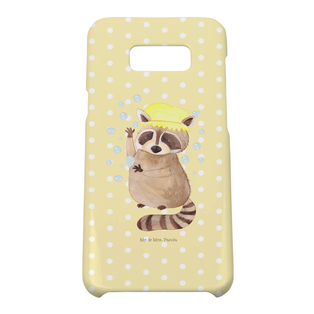 Phone case Raccoon mobile phone, mobile cover, case, mobile phone case, Iphone X, Iphone 10, cover, small animals, cute, funny, cute animal motives, hand drawn, small world, funny sayings, good mood, happy, gifts, gift ideas, special gifts, animal lover, card, plan, raccoon, soap bubbles, wash, daydreaming