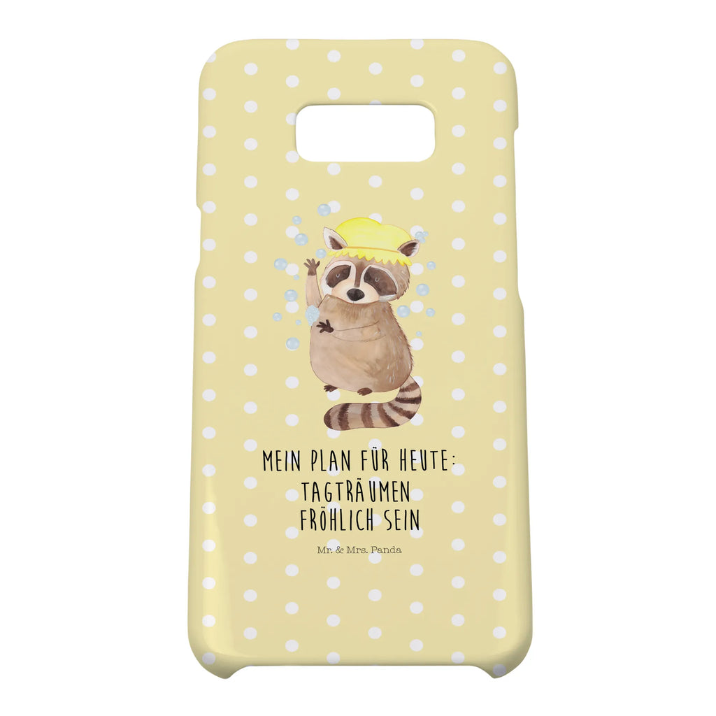 Phone case Raccoon mobile phone, mobile cover, case, mobile phone case, Iphone X, Iphone 10, cover, small animals, cute, funny, cute animal motives, hand drawn, small world, funny sayings, good mood, happy, gifts, gift ideas, special gifts, animal lover, card, plan, raccoon, soap bubbles, wash, daydreaming