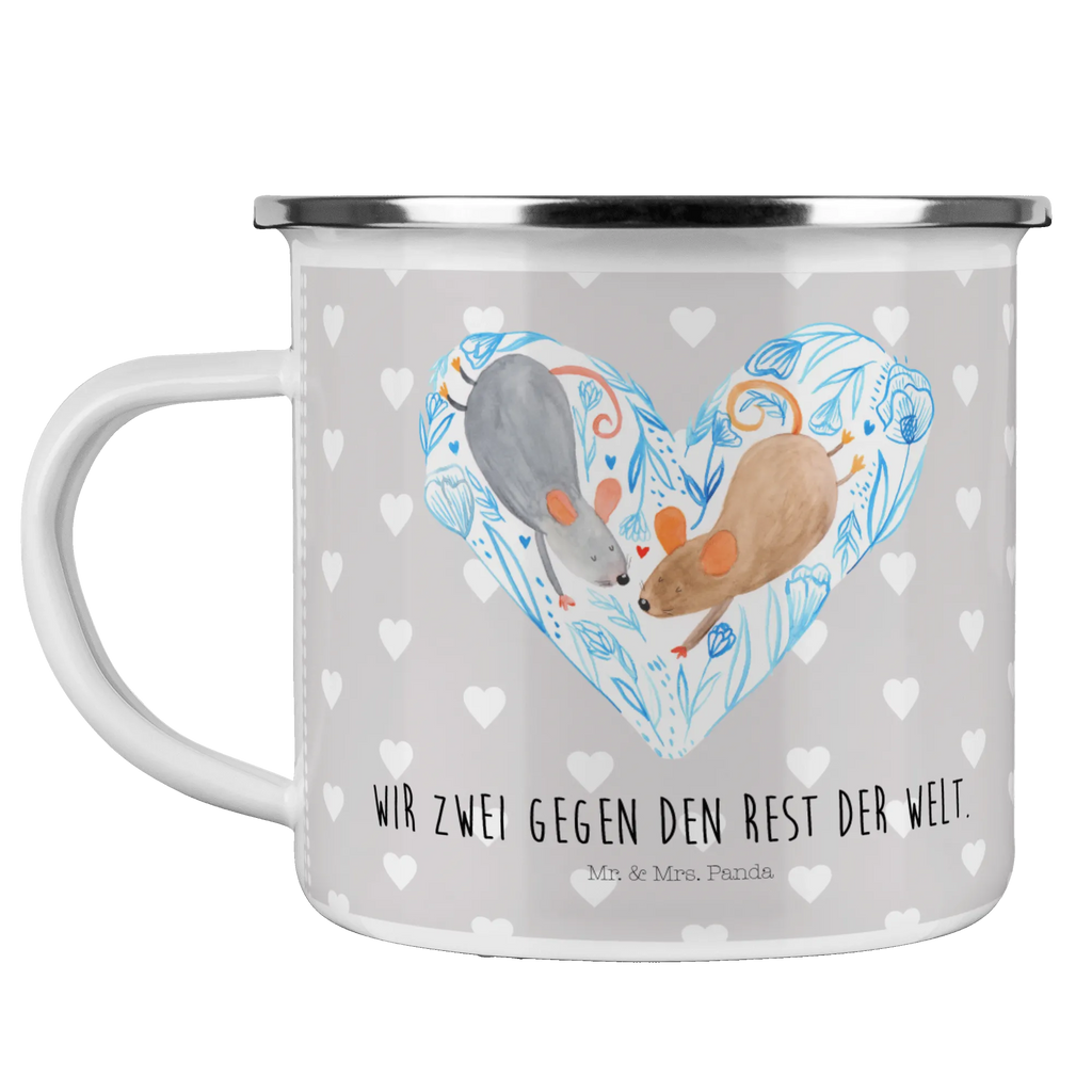 Kempingowy kubek emaliowany Myszy serce Pott, wanderbecher, Reisebecher, becher emaille, Teetasse, Campingtasse, Emaille Tasse, Tasse Emaille, Emailletasse, Teebecher, Tasse, wandertasse, metallbecher, reisetasse, emaillebecher, Blechtasse, Campingbecher, Trinkbecher, Emaille Becher, Kaffeebecher, Kaffeetasse, Metalltasse, blechbecher, Becher, Verlobung, Freund, Partner, Heiratsantrag, Freundin, Liebesgeschenk, Ehemann, Hocheitstag, Ehefrau, Heiraten, Jahrestag, Liebe, Liebesbeweis, Liebesbotschaft, Maus, Gemeinsamkeit, Hochzeit, Lieblingsmensch, Love, Mäuse, Geschenk für Zwei