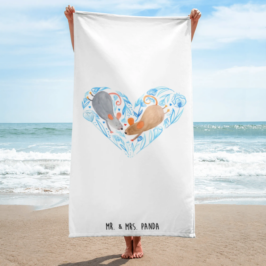 XL bath towel Mice heart large beach towel, extra large swim towel, spa towel, luxury bath sheet, oversized towel, XL bath towel, Love, Loving, Two, Together, Marriage, Engagement, Proposal of marriage, Love gift, gift for her, gift for him, anniversary gift, love message, proof of love, mice, engagement, gift for two, wedding, love, love gift, favourite person, togetherness, anniversary, mouse