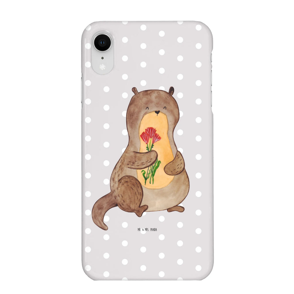 Handyhülle Otter Blumenstrauß Iphone X, Handy Case, Handycover, Iphone 10, Handyhülle, Cover, Hülle, Handy, Otter, Seeotter, Fischotter, Otter Seeotter See Otter