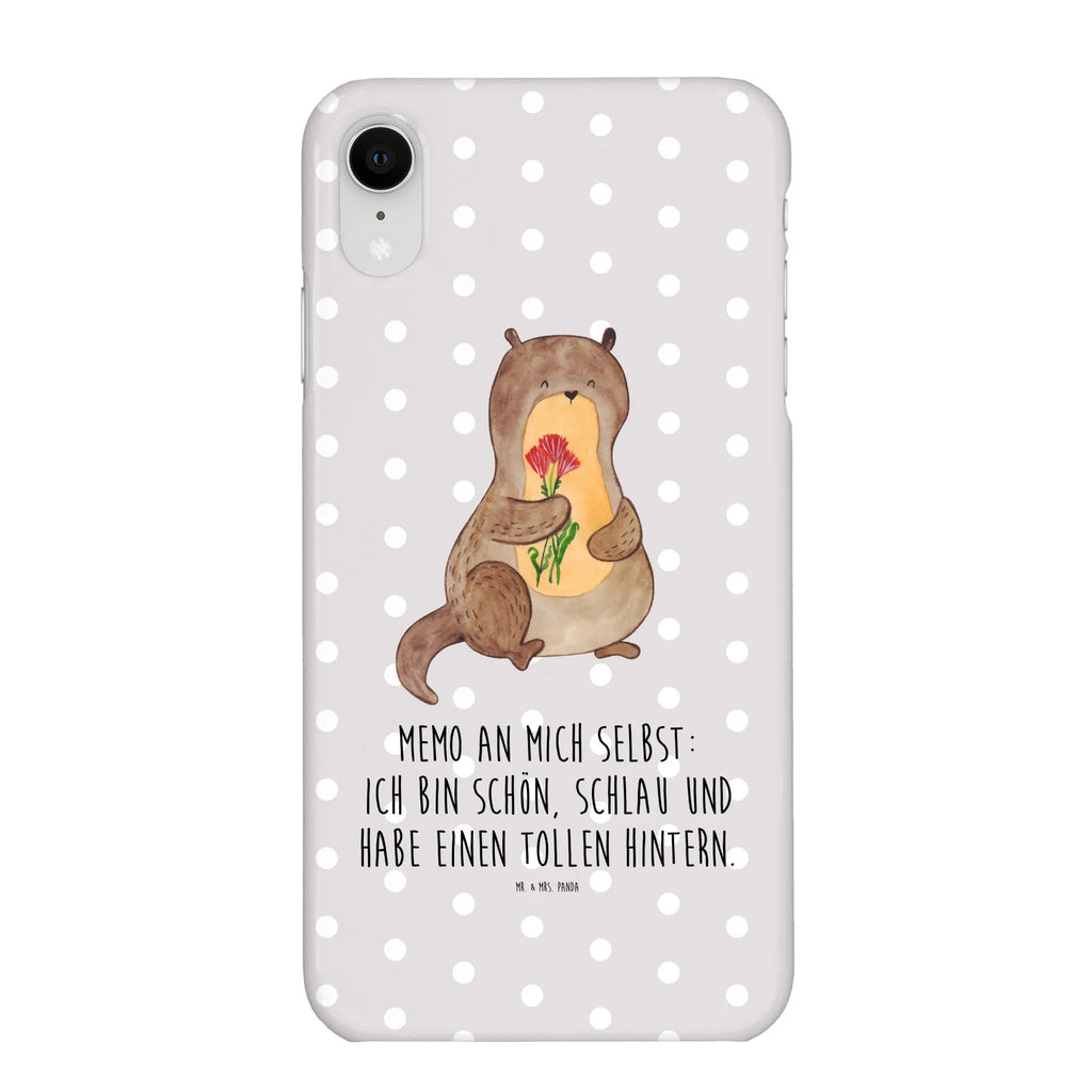 Handyhülle Otter Blumenstrauß Iphone X, Handy Case, Handycover, Iphone 10, Handyhülle, Cover, Hülle, Handy, Otter, Seeotter, Fischotter, Otter Seeotter See Otter
