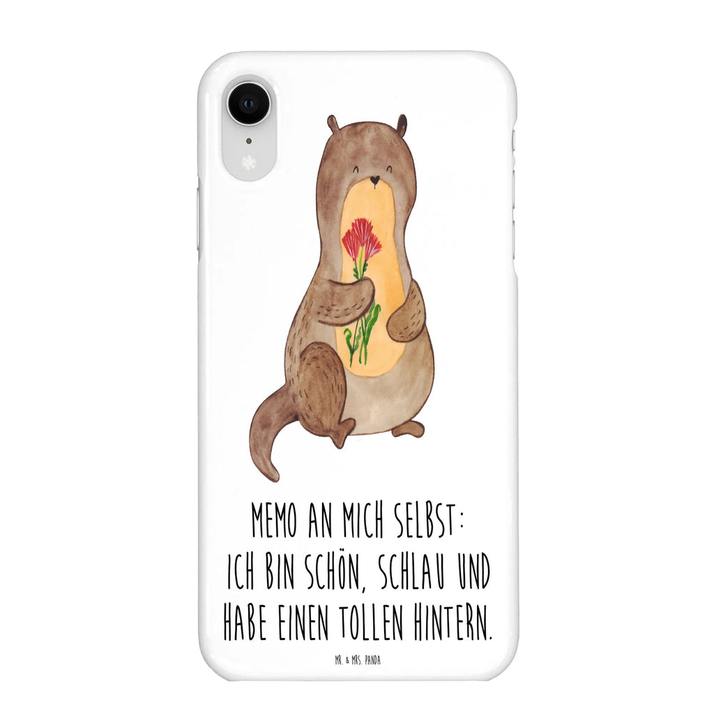 Handyhülle Otter Blumenstrauß Iphone X, Handy Case, Handycover, Iphone 10, Handyhülle, Cover, Hülle, Handy, Otter, Seeotter, Fischotter, Otter Seeotter See Otter