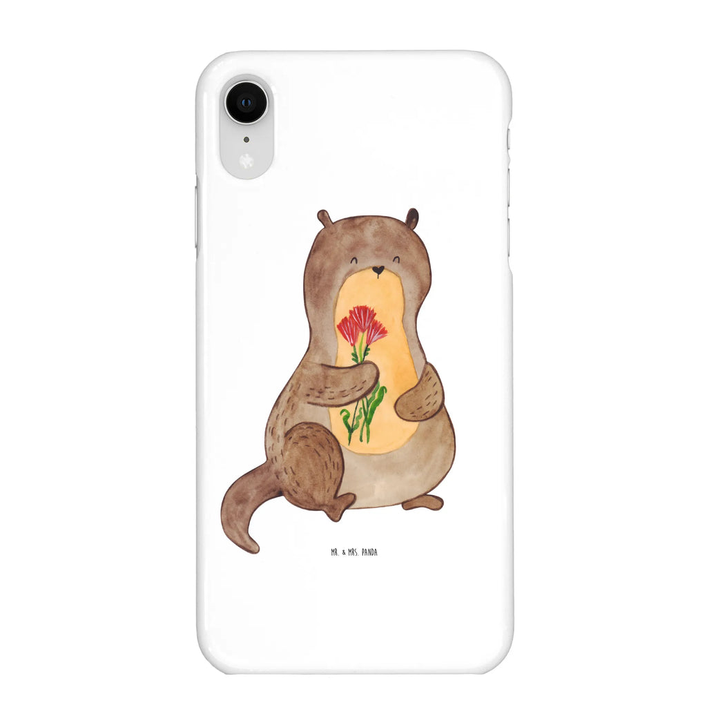 Handyhülle Otter Blumenstrauß Iphone X, Handy Case, Handycover, Iphone 10, Handyhülle, Cover, Hülle, Handy, Otter, Seeotter, Fischotter, Otter Seeotter See Otter