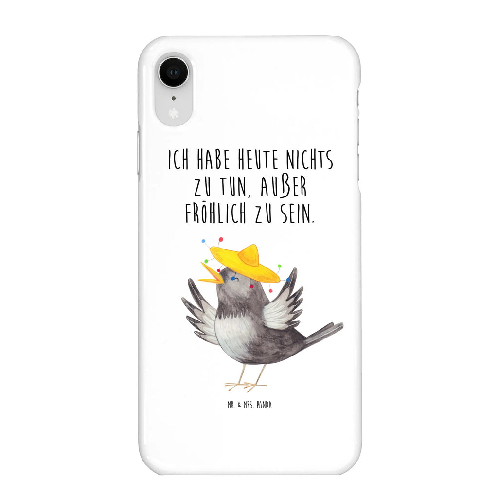 Phone case Crow sombrero Cover, Iphone X, Handy, Hülle, Handy Case, Handyhülle, Handycover, Iphone 10, Lustige Sprüche, Tiermotive, Tiere, Gute Laune, Vögel, Froh, Fröhlich sein, Motivation, Spruch Positiv, Glück Spruch, glücklich sein, Elster, Vogel, Rabe