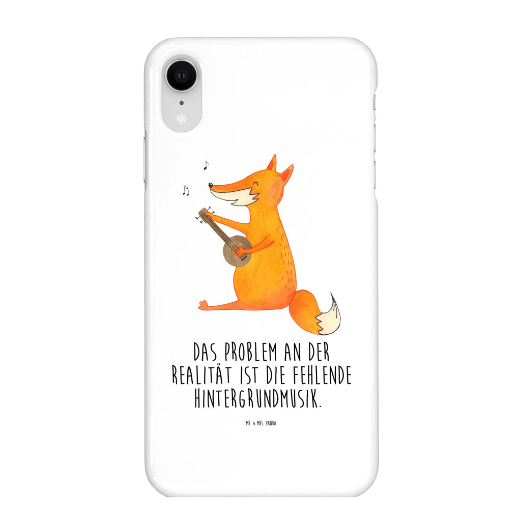 Handyhülle Fuchs Gitarre Hülle, Cover, Handyhülle, Iphone X, Handy, Handycover, Iphone 10, Handy Case, Fuchs, Geschenk Musiker, Musikerin, Sänger, Musik Spruch, Füchse, Gitarre, Sängerin