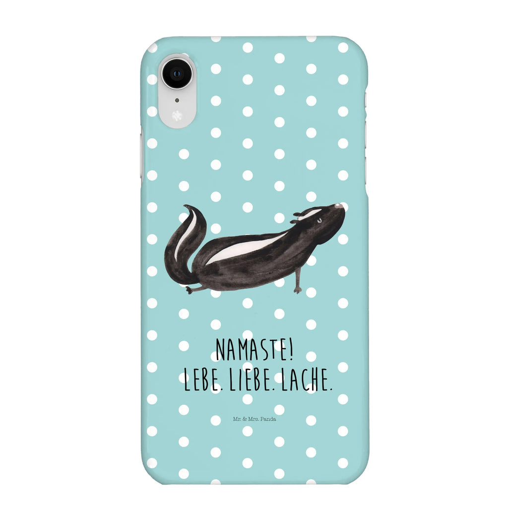 Etui na iPhone 10 skunks Joga Hülle, Handyhülle, Iphone X, Cover, Handy Case, Handycover, Handy, Iphone 10, Skunk, Stinktier, Liebe, Stinki, Wildtier, Lebe, Yoga, Lache, Raubtier, Namaste, Stinker