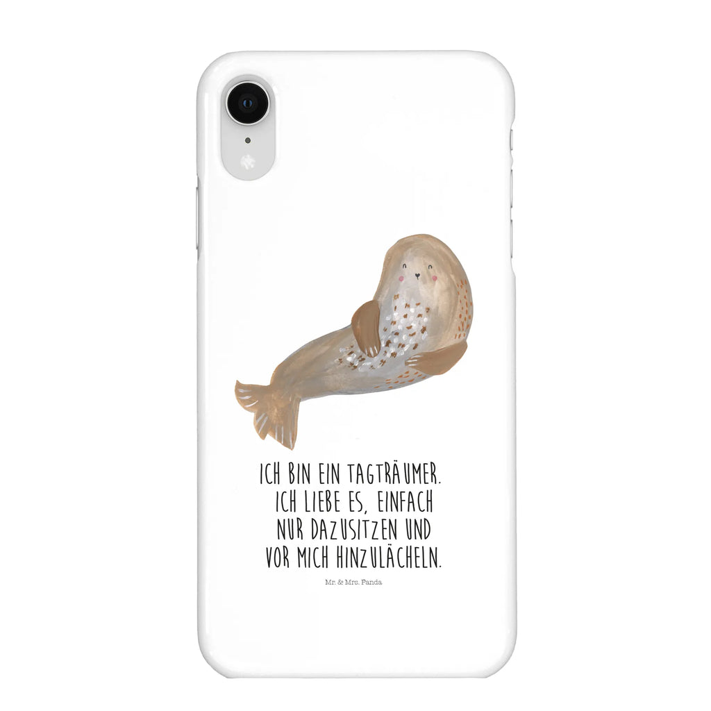 Phone case seal Laugh mobile cover, Iphone 10, Iphone X, case, mobile phone, cover, mobile phone case, small animals, cute, funny, cute animal motives, hand drawn, small world, funny sayings, good mood, happy, gifts, gift ideas, special gifts, animal lover, card, Seals, Baltic Sea, North Sea, Sea animal, Beach, Seal