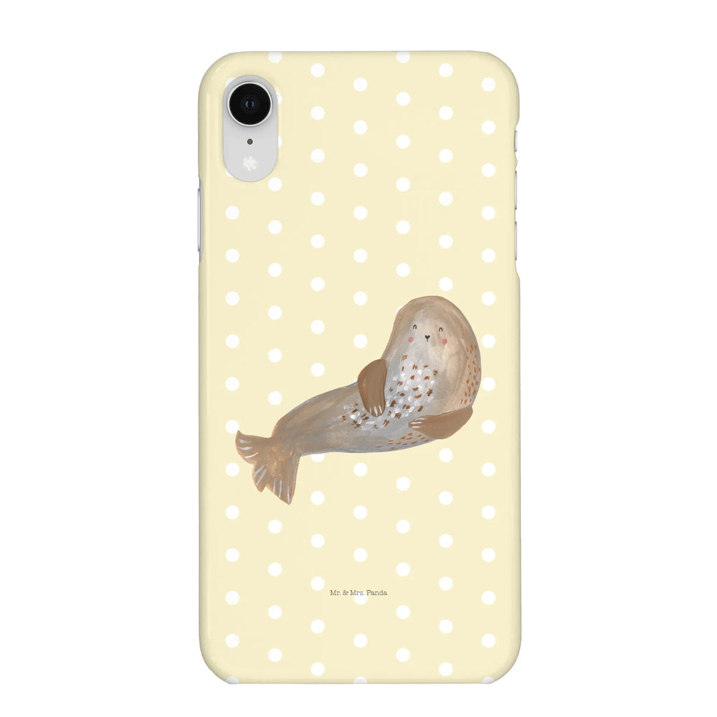 Phone case seal Laugh mobile cover, Iphone 10, Iphone X, case, mobile phone, cover, mobile phone case, small animals, cute, funny, cute animal motives, hand drawn, small world, funny sayings, good mood, happy, gifts, gift ideas, special gifts, animal lover, card, Seals, Baltic Sea, North Sea, Sea animal, Beach, Seal