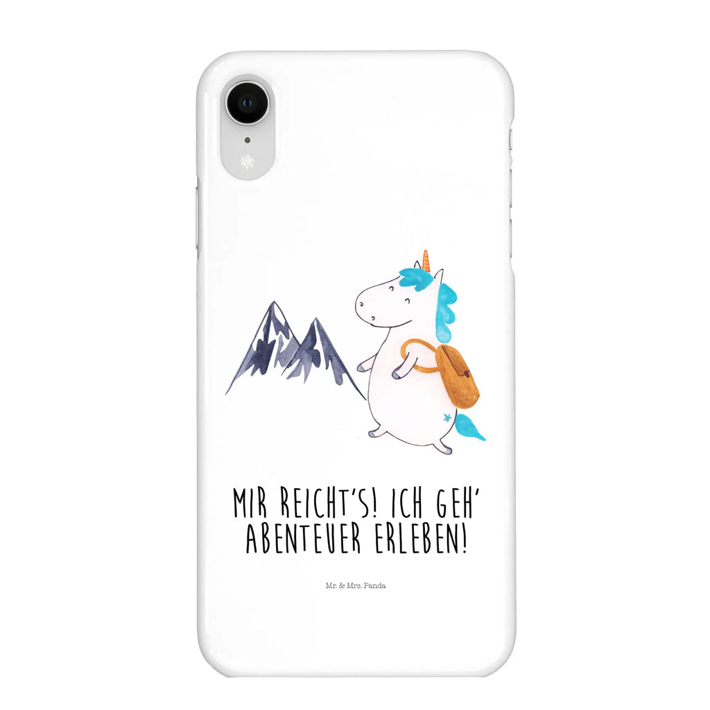 Handyhülle Einhorn Bergsteiger Iphone X, Handy, Cover, Hülle, Handyhülle, Iphone 10, Handy Case, Handycover, Einhorn Deko, Einhorn, Einhörner, Unicorn, Weltenbummler, Urlaub, Weltreise, Bergsteiger, Reisen, Abenteurer, Entdecker, Berge, Abenteuer