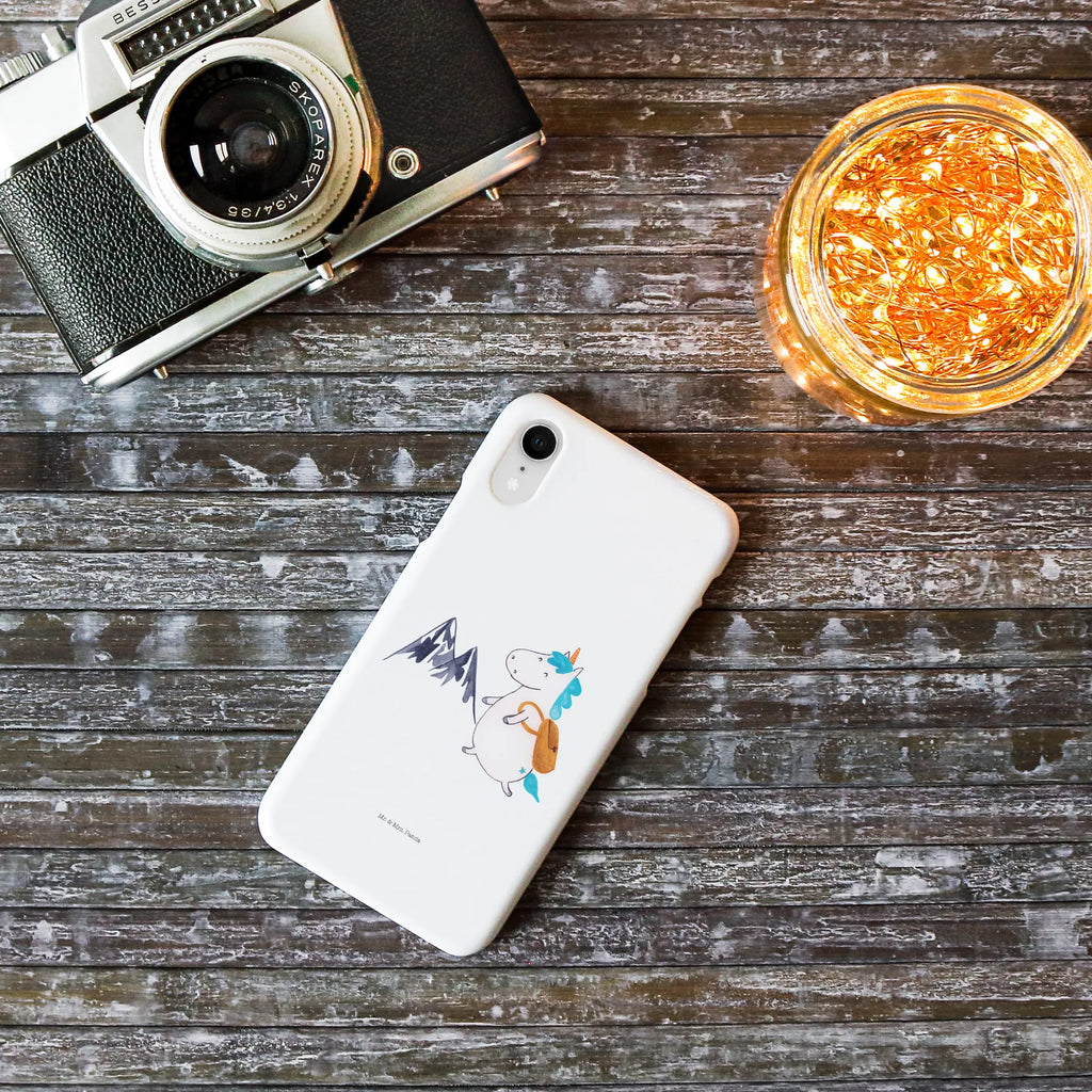 Handyhülle Einhorn Bergsteiger Iphone X, Handy, Cover, Hülle, Handyhülle, Iphone 10, Handy Case, Handycover, Einhorn Deko, Einhorn, Einhörner, Unicorn, Weltenbummler, Urlaub, Weltreise, Bergsteiger, Reisen, Abenteurer, Entdecker, Berge, Abenteuer