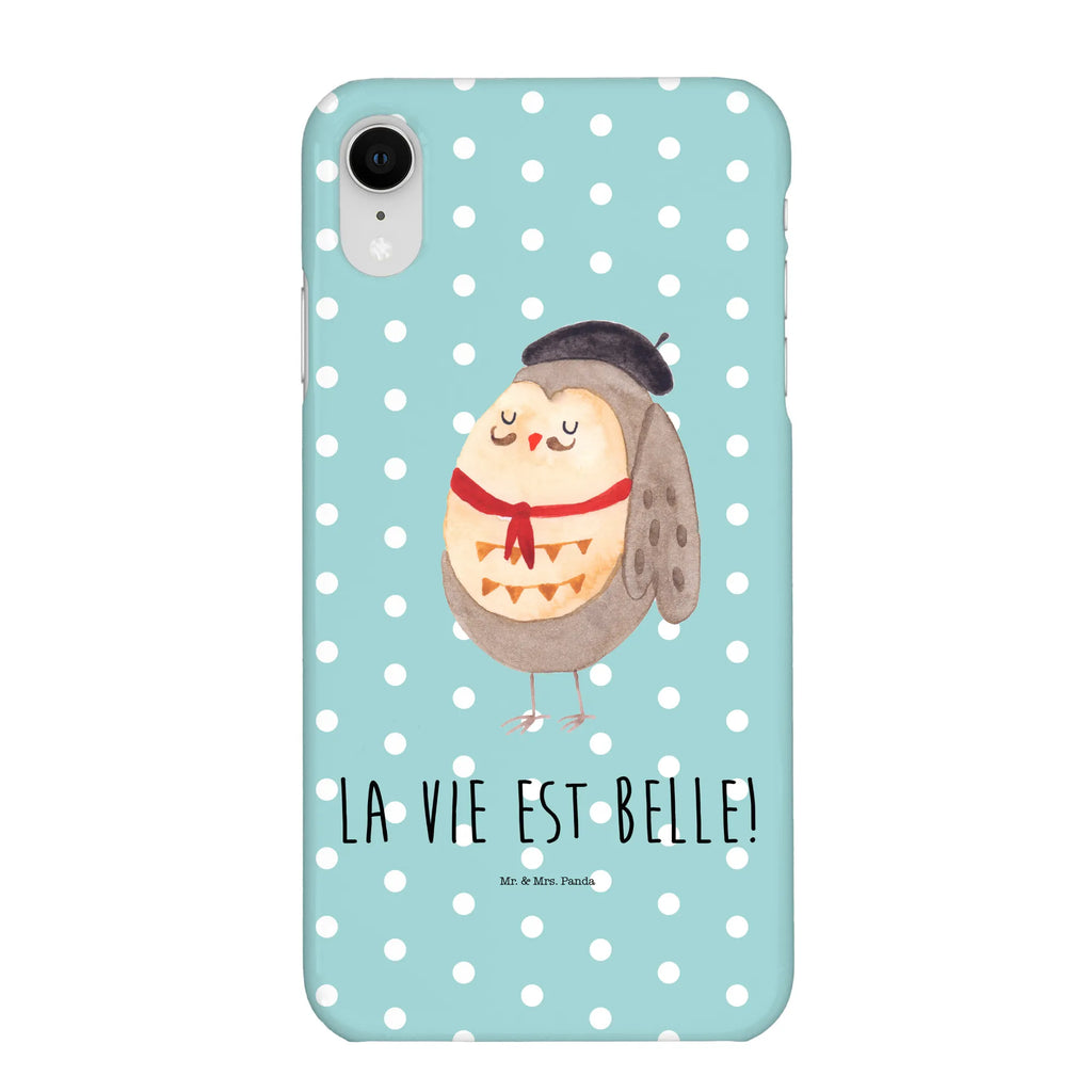Handyhülle Eule Frankreich Handyhülle, Handy Case, Iphone 10, Hülle, Iphone X, Handycover, Handy, Cover, Eule, Frankreich, Eulen, La Vie Est Belle, Spruch Französisch, Hibou, Spruch schön, Eule Deko, Das Leben Ist schön, Owl