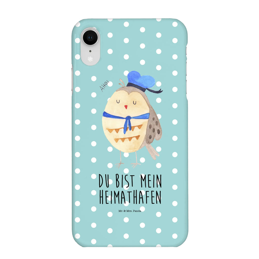 Phone case Owl sailor Iphone 10, mobile phone case, case, mobile cover, Iphone X, cover, mobile phone, owl, forest animal, bird, nocturnal, gift ideas, birthday present, illustrated, funny, romantic gift, owl decor, Pun funny, Owl decoration, Home port, Mariner, Owl saying, Marriage, Owl, Girlfriend, Wedding anniversary gift, Sailor