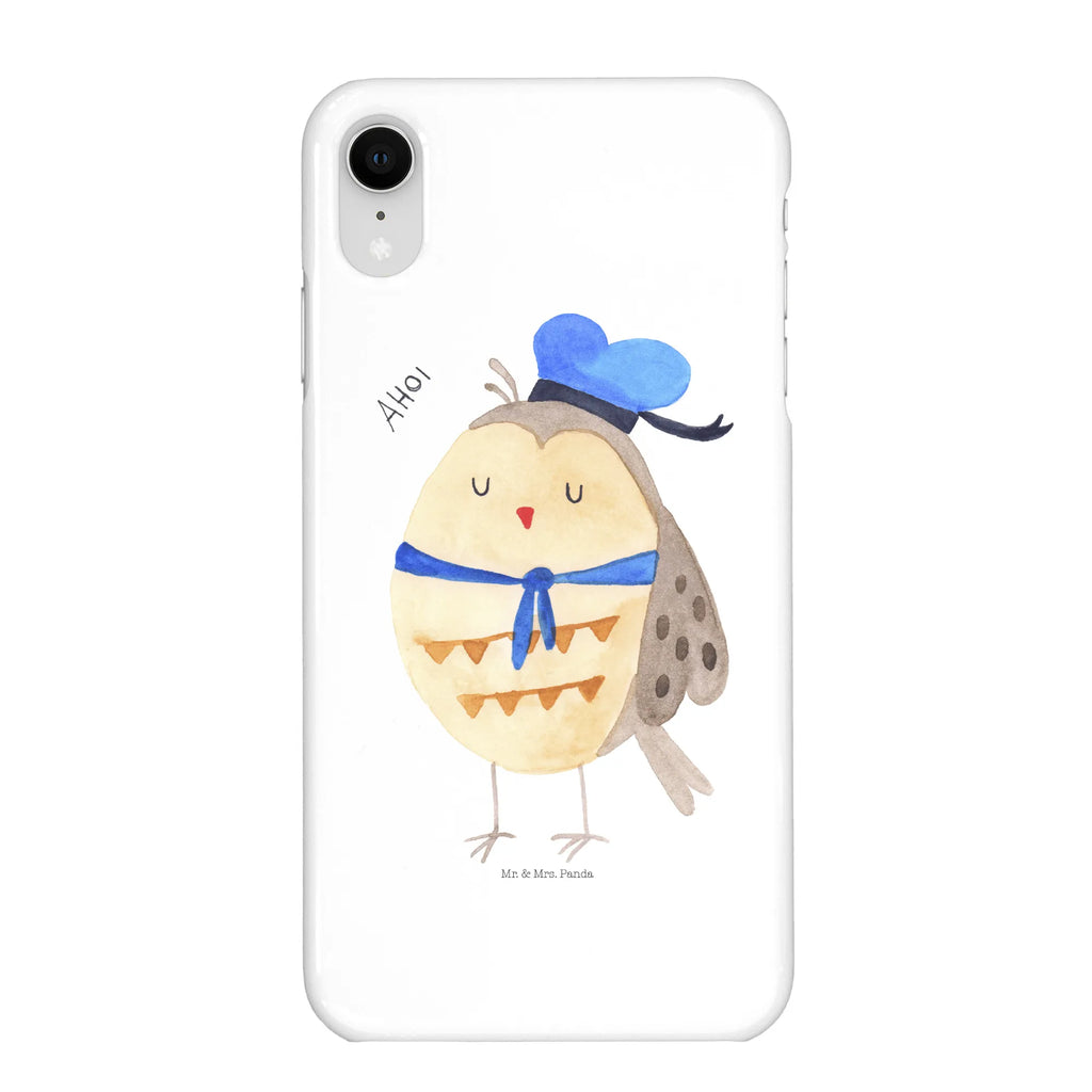 Phone case Owl sailor Iphone 10, mobile phone case, case, mobile cover, Iphone X, cover, mobile phone, owl, forest animal, bird, nocturnal, gift ideas, birthday present, illustrated, funny, romantic gift, owl decor, Pun funny, Owl decoration, Home port, Mariner, Owl saying, Marriage, Owl, Girlfriend, Wedding anniversary gift, Sailor