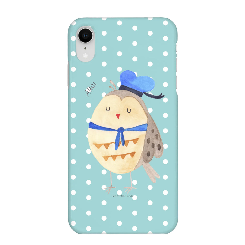 Phone case Owl sailor Iphone 10, mobile phone case, case, mobile cover, Iphone X, cover, mobile phone, owl, forest animal, bird, nocturnal, gift ideas, birthday present, illustrated, funny, romantic gift, owl decor, Pun funny, Owl decoration, Home port, Mariner, Owl saying, Marriage, Owl, Girlfriend, Wedding anniversary gift, Sailor