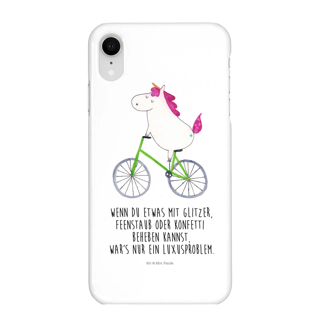Handyhülle Einhorn Radfahrer Cover, Handyhülle, Handy, Iphone X, Handy Case, Hülle, Iphone 10, Handycover, Einhorn, Einhorn Deko, Einhörner, Unicorn, Bike, Konfetti, Feenstaub, Luxusproblem, Radfahrer, Rad, Radfahren, Liebeskummer, Kummer