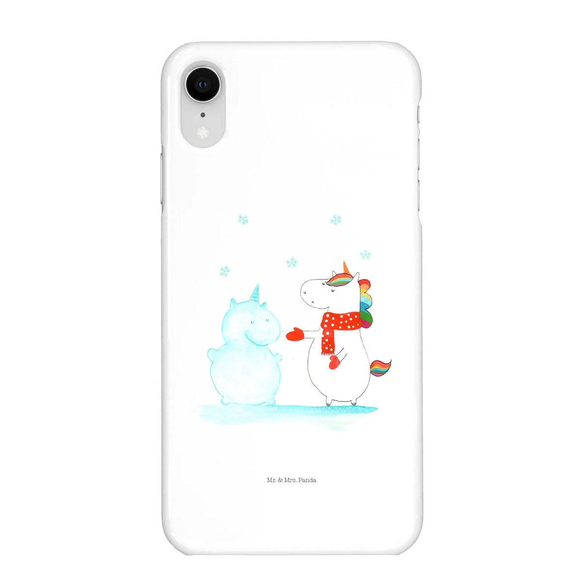Phone case unicorn snowman