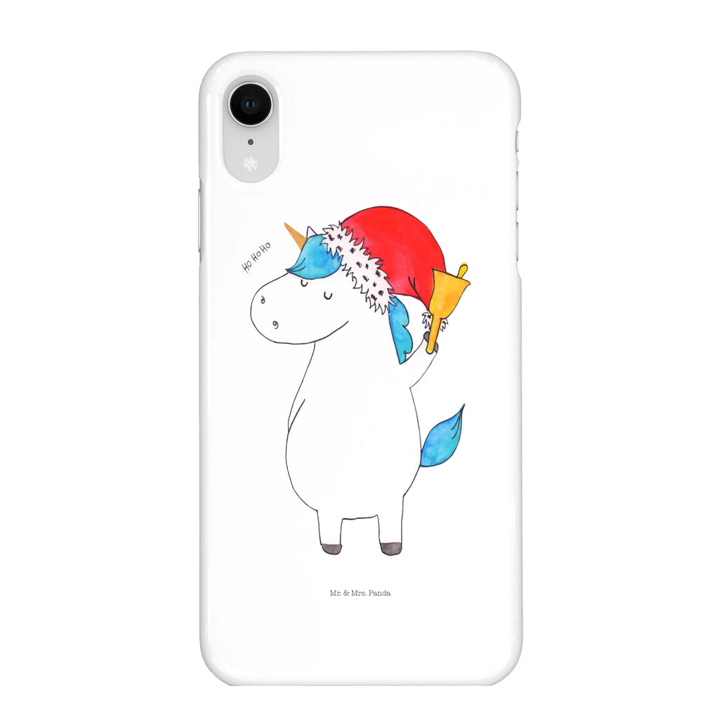 Phone case unicorn Santa Claus Iphone X, Hülle, Iphone 10, Handycover, Handy, Handy Case, Handyhülle, Cover, Einhorn Deko, Einhörner, Unicorn, Einhorn, Wunschzettel, Feenstaub, Weihnachtsmann, Schoki, Schokolade, Weihnachten, Wunschliste, Gin, Nikolaus