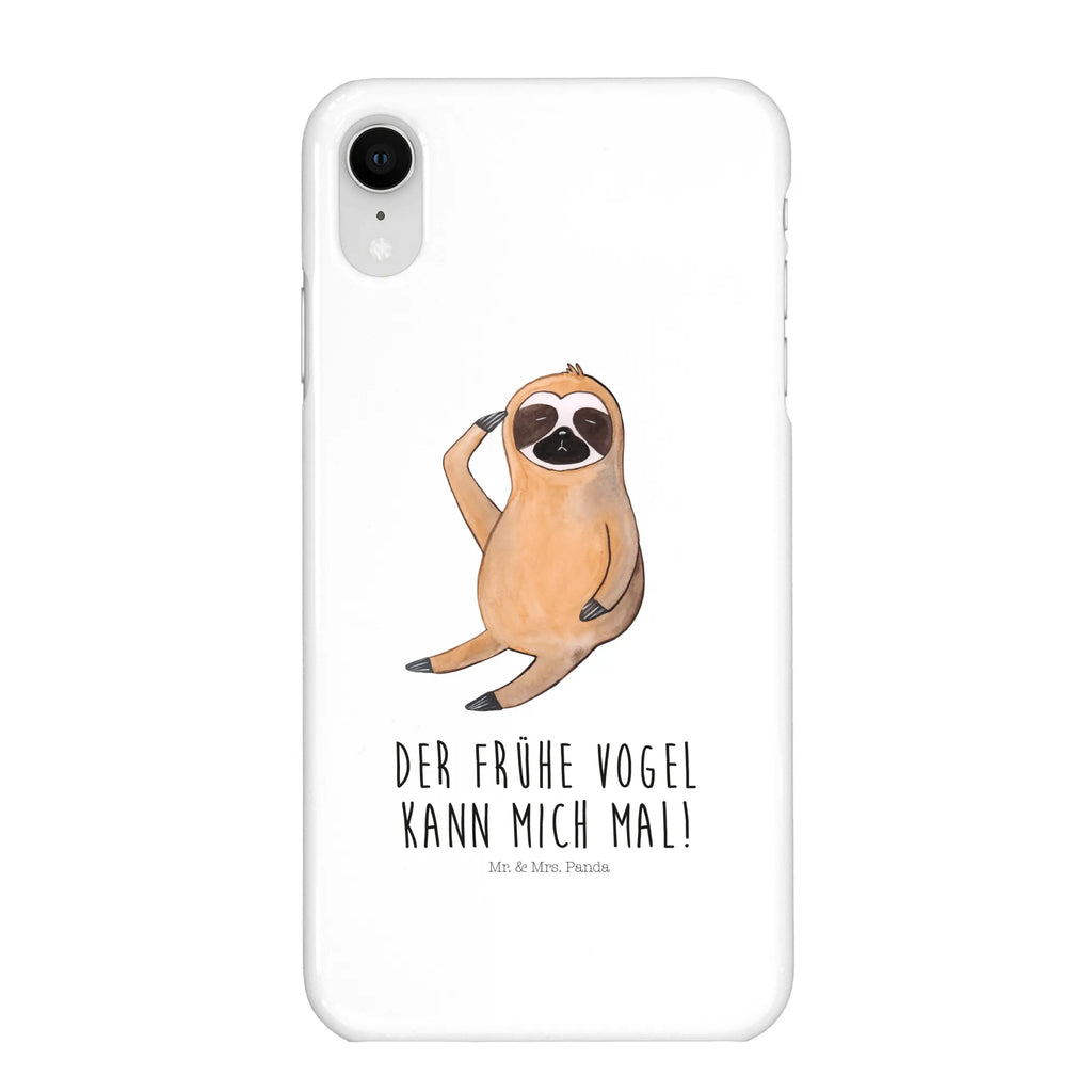 Phone case sloth Bird Iphone 10, mobile cover, mobile phone, cover, Iphone X, mobile phone case, case, Sloth, sloth, trend animal, early riser, lazy, early bird, favourite animal, morning grumbler, the early bird