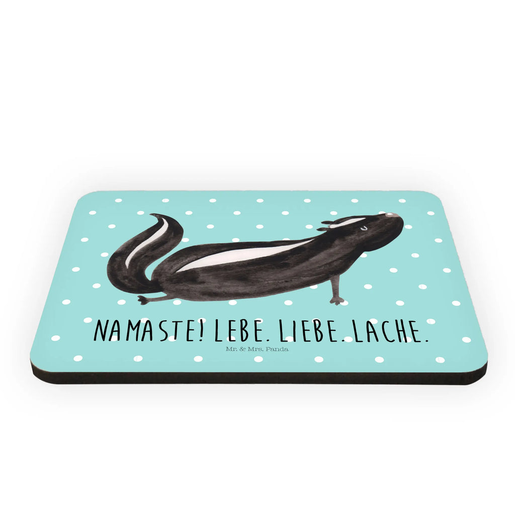 Magnet skunk yoga refrigerator magnet, refrigerator magnets, office magnet, magnetic board, magnet, calendar magnet, Skunk, Wild animal, Yoga, Stinker, Stinky, Predator, Namaste, Love, Laugh, Live