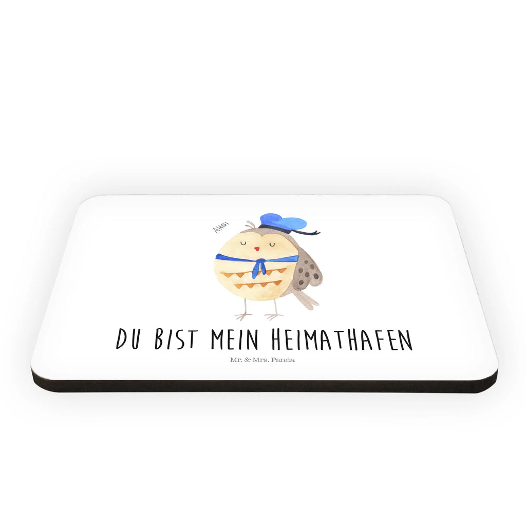 Magnet Owl sailor Kühlschrank Dekoration, Dekomagnet, Souvenir Magnet, Kühlschrankmagnet, Notiz Magnet, Whiteboard Magnet, Motivmagnete, Pinnwandmagnet, Eule, Heimathafen, Hochzeitstag Geschenk, Owl, Freundin, Seefahrer, Eule Spruch, Matrose, Ehe, Wortspiel lustig, Eule Deko