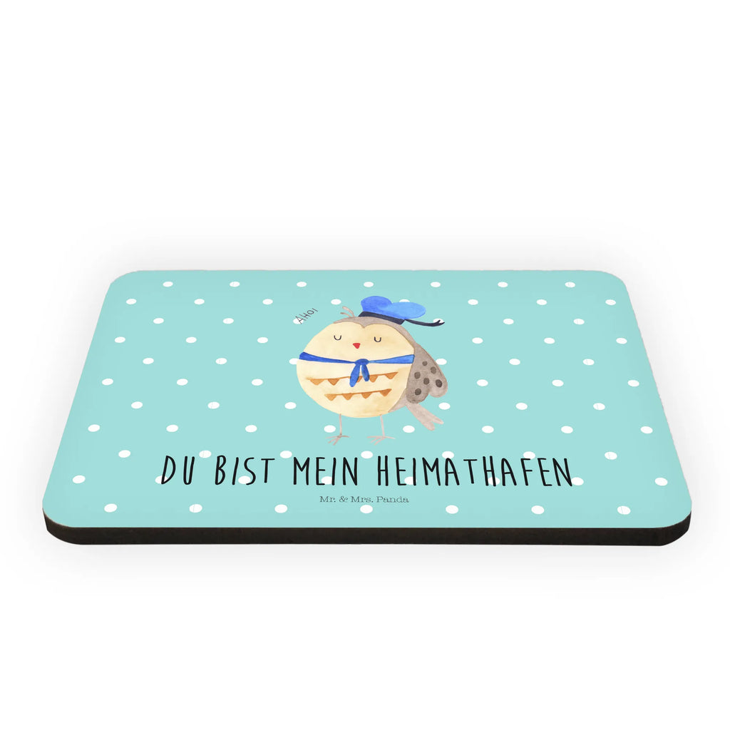 Magnet Owl sailor Kühlschrank Dekoration, Dekomagnet, Souvenir Magnet, Kühlschrankmagnet, Notiz Magnet, Whiteboard Magnet, Motivmagnete, Pinnwandmagnet, Eule, Heimathafen, Hochzeitstag Geschenk, Owl, Freundin, Seefahrer, Eule Spruch, Matrose, Ehe, Wortspiel lustig, Eule Deko