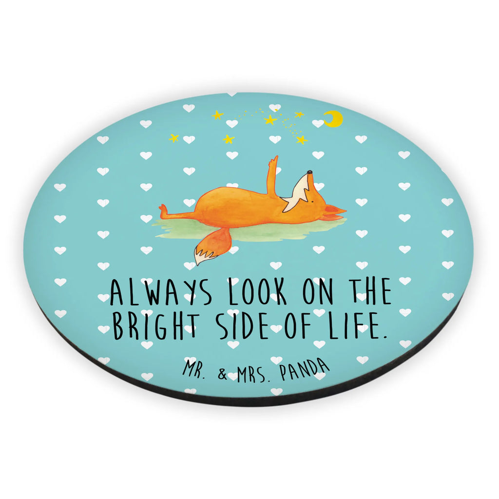 Okrągły magnes lis Gwiazdy Dekomagnet, Pinnwandmagnet, Souvenir Magnet, Motivmagnete, Notiz Magnet, Kühlschrankmagnet, Whiteboard Magnet, Kühlschrank Dekoration, Fuchs, Spruch positiv, Füchse, tröstende Worte, Romantik, Spruch schön, Always Look on the Bright Side of Life
