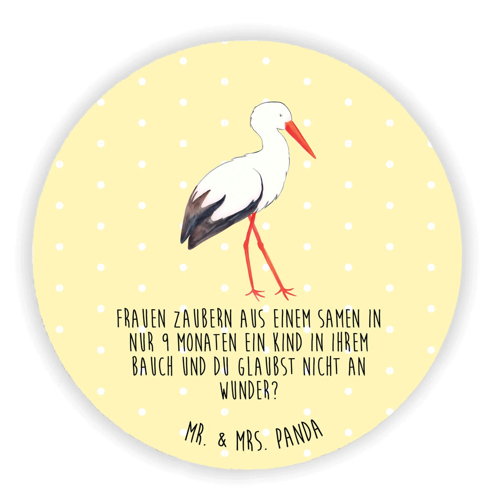 Round magnet Stork Kühlschrankmagnet, kühlschrankmagnete, rundmagnet, magnete, Lustige Sprüche, Tiere, Tiermotive, Gute Laune, Mutter, Baby, Mutter Werden, Schwanger, Babybauch, Schwangerschaft, Storch, Geburt, Mütter, Störche