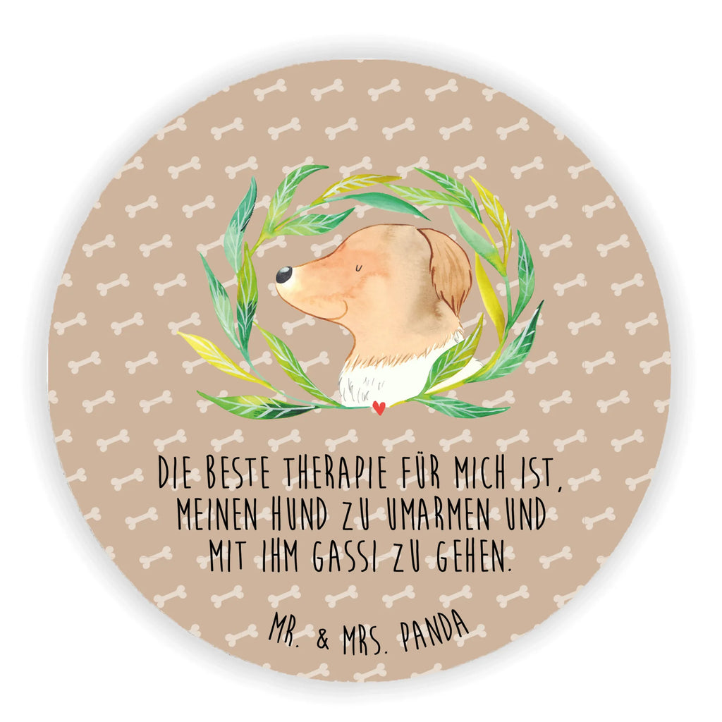 Rund Magnet Hund Ranke Notiz Magnet, Motivmagnete, Kühlschrankmagnet, Whiteboard Magnet, Pinnwandmagnet, Souvenir Magnet, Kühlschrank Dekoration, Dekomagnet, Hund, Hundemotiv, Haustier, Hunderasse, Tierliebhaber, Hundebesitzer, Sprüche, Selbsttherapie, Hundeglück, Ranke, Therapie, Hunde, Hundeliebe