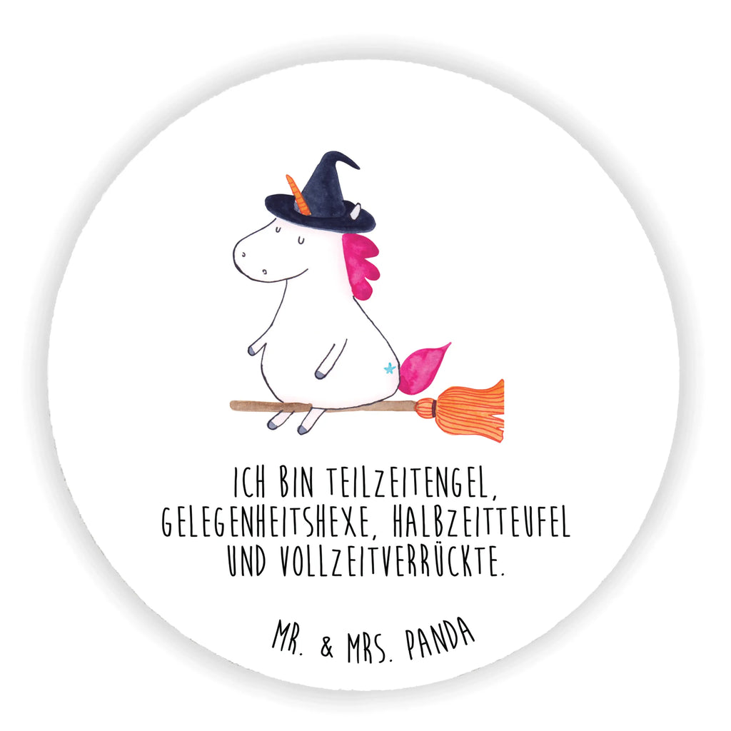 Okrągły magnes jednorożec Czarownica Jednorożec, jednorożce, dekoracje jednorożca, jednorożec