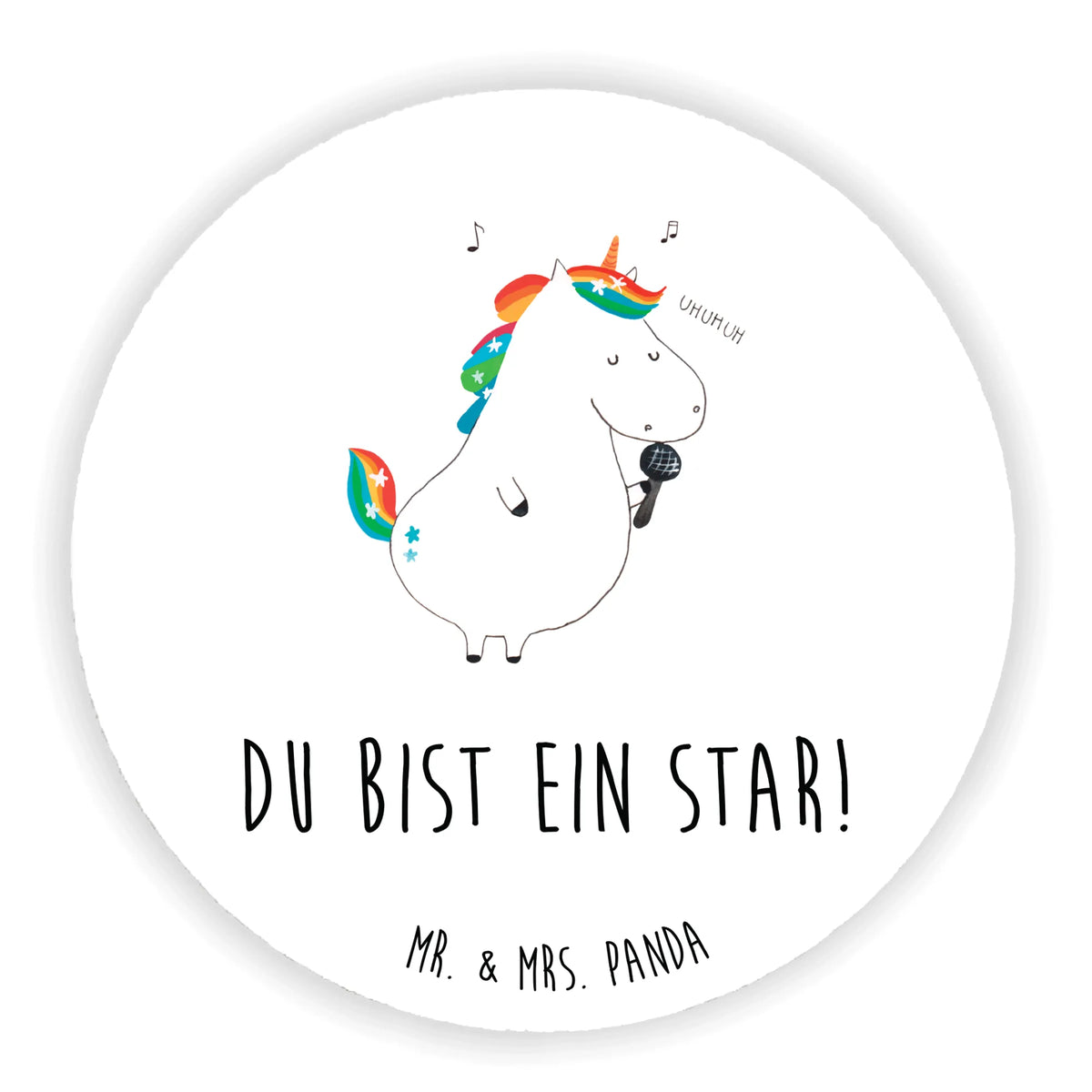 Round magnet unicorn Singer