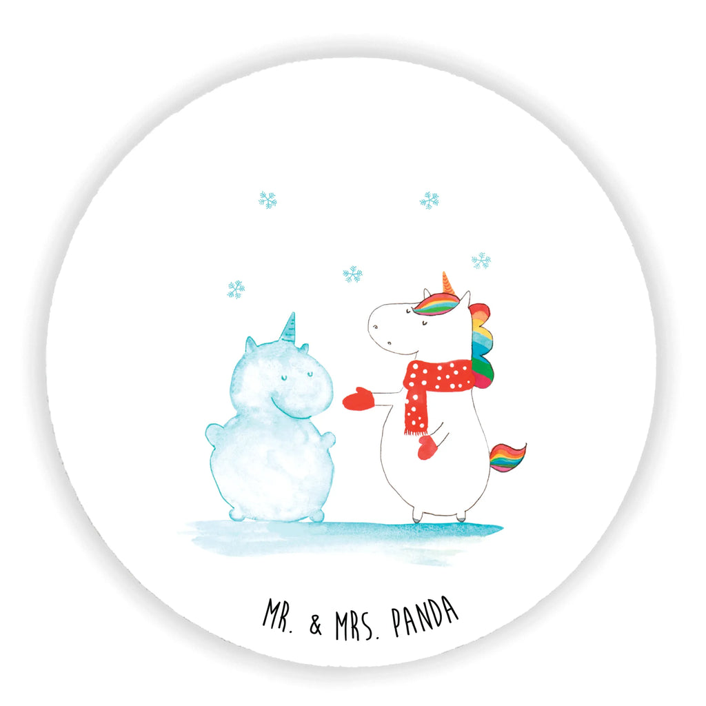 Round magnet unicorn snowman rundmagnet, kühlschrankmagnete, magnete, Kühlschrankmagnet, Unicorn, Einhorn, Einhörner, Einhorn Deko, Kuchen, Handschuhe, Schneemann, Winter, X-Mas, Schnee, Mütze, kalt, Weihnachten